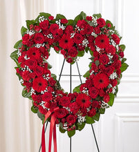 Load image into Gallery viewer, Open Red Heart Stand Spray